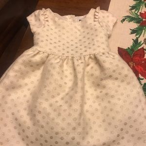 Like new Janie and Jack Shimmer Dot dress